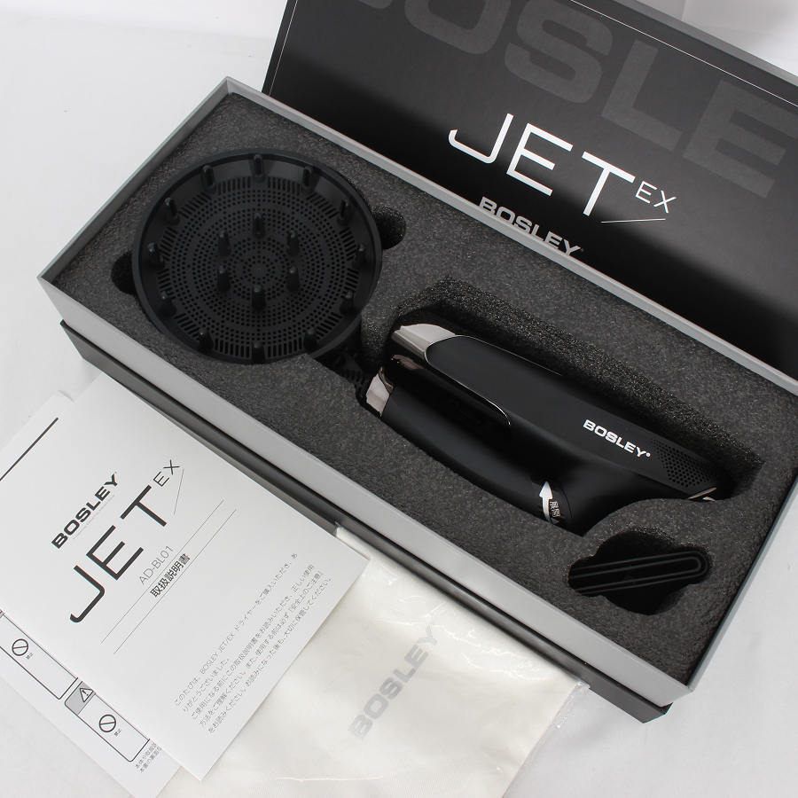 美容家電 【美品】 アデランス BOSLEY JET/EX AD-BL01 マットブラック