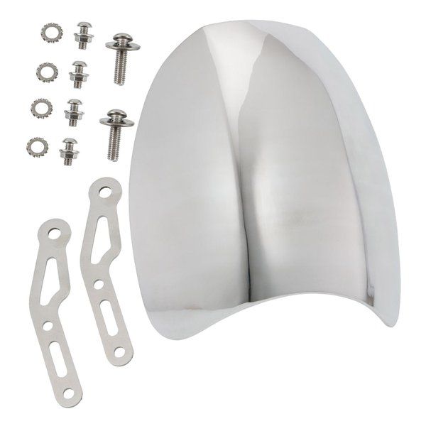 Motone ボンネビルｔ120 t100用 スクリーン アルミポリッシュ Motone(モートーン) スクリーン MICROBLADE アルミ ポリッシュ