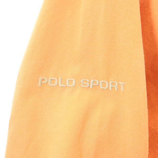 ポロスポーツ 90s USA製 フィッシャーマン ジャケット L オレンジ POLO SPORTS メンズ 【200422】