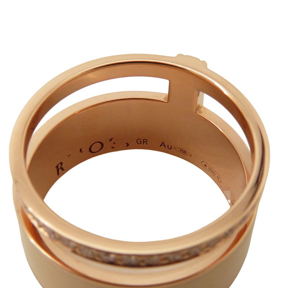 レポシ リング ベルベル クロマティック ヌードリング ダイヤ約