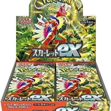 新品未開封】ポケモンカード スカーレットex 1BOX シュリンク付き