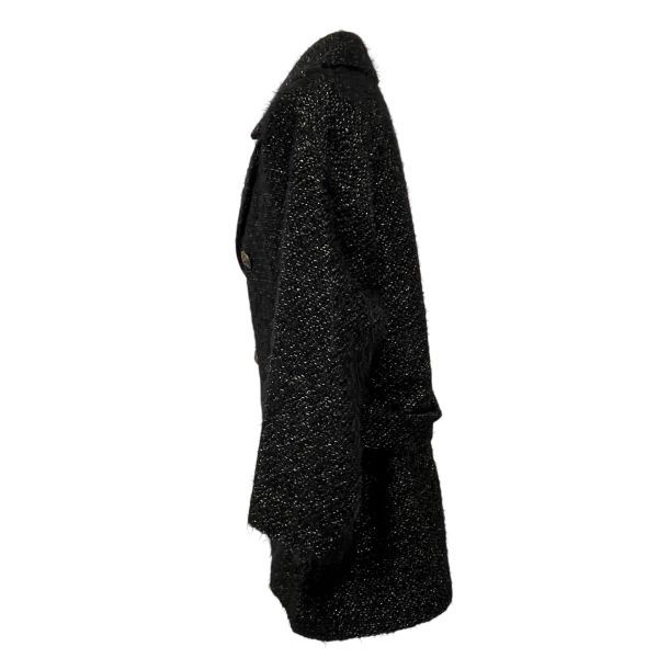 ウールコート 黒