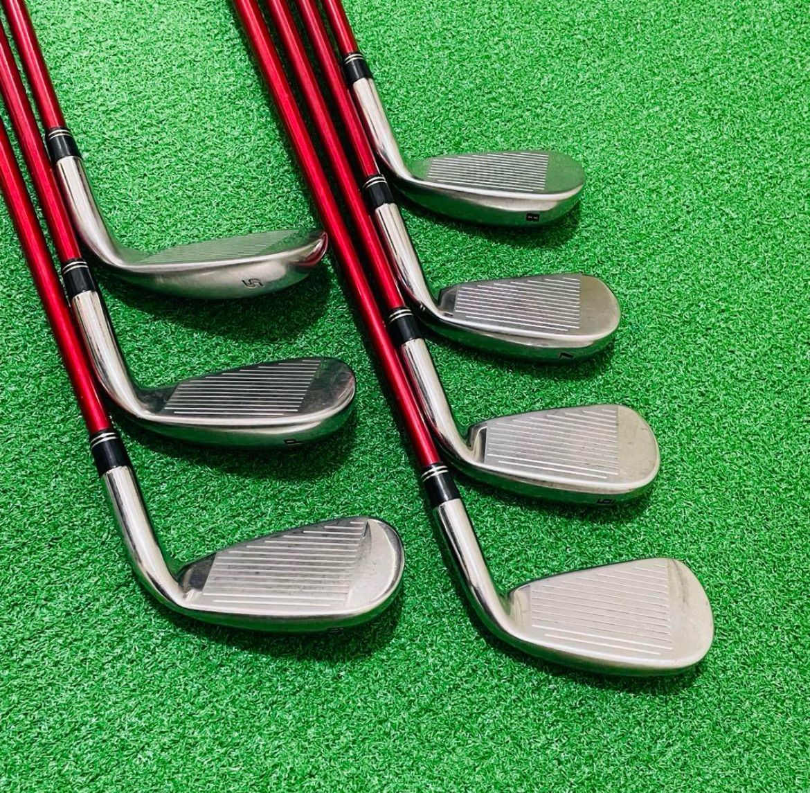 8302 TaylorMade BURNER レフティ 左利き アイアン7本 S