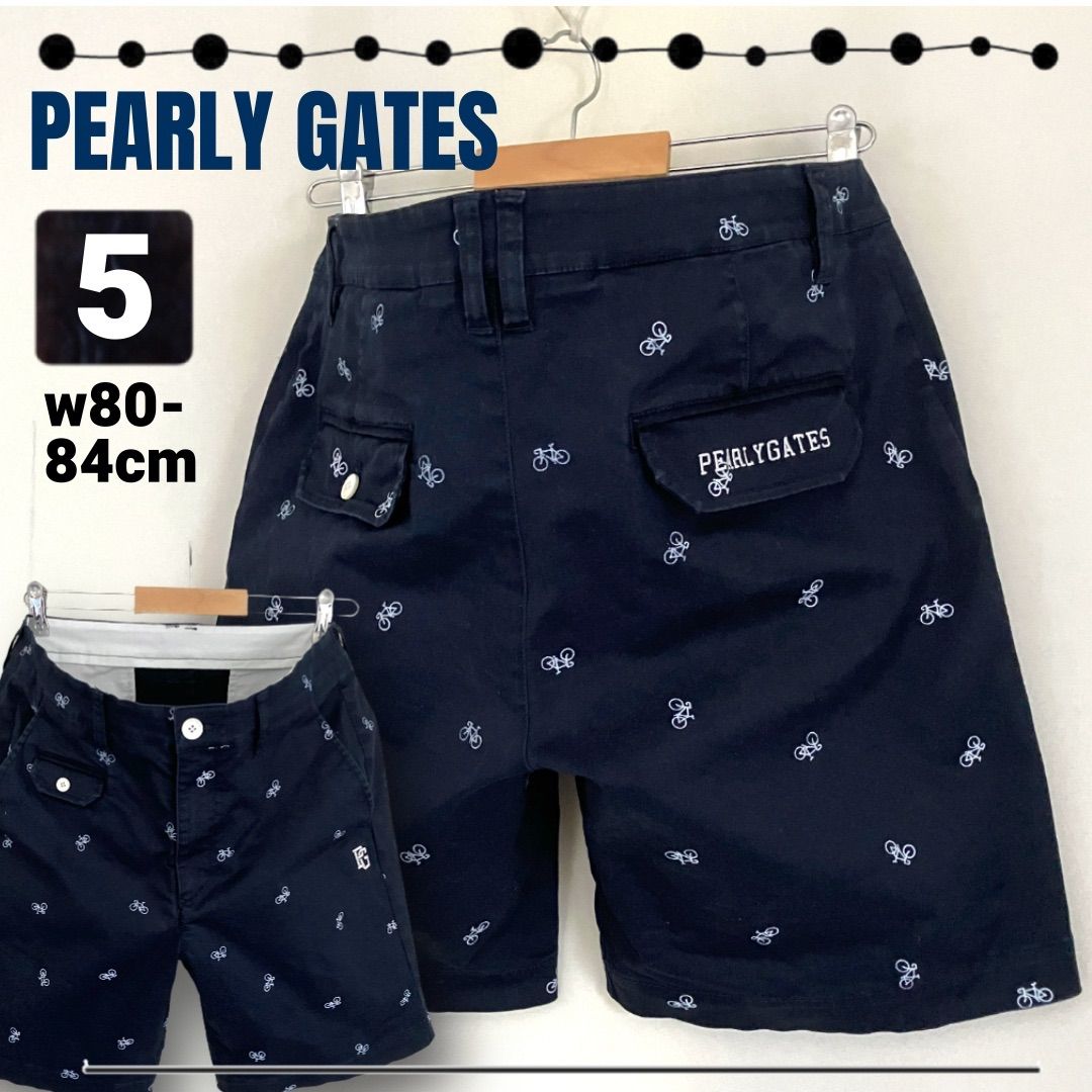 パーリーゲイツ PGG ドライストレッチ ショートパンツショーツ サイズ5 新品【PGG】パーリーゲイツ ストレッチ ショート ハーフパンツ
