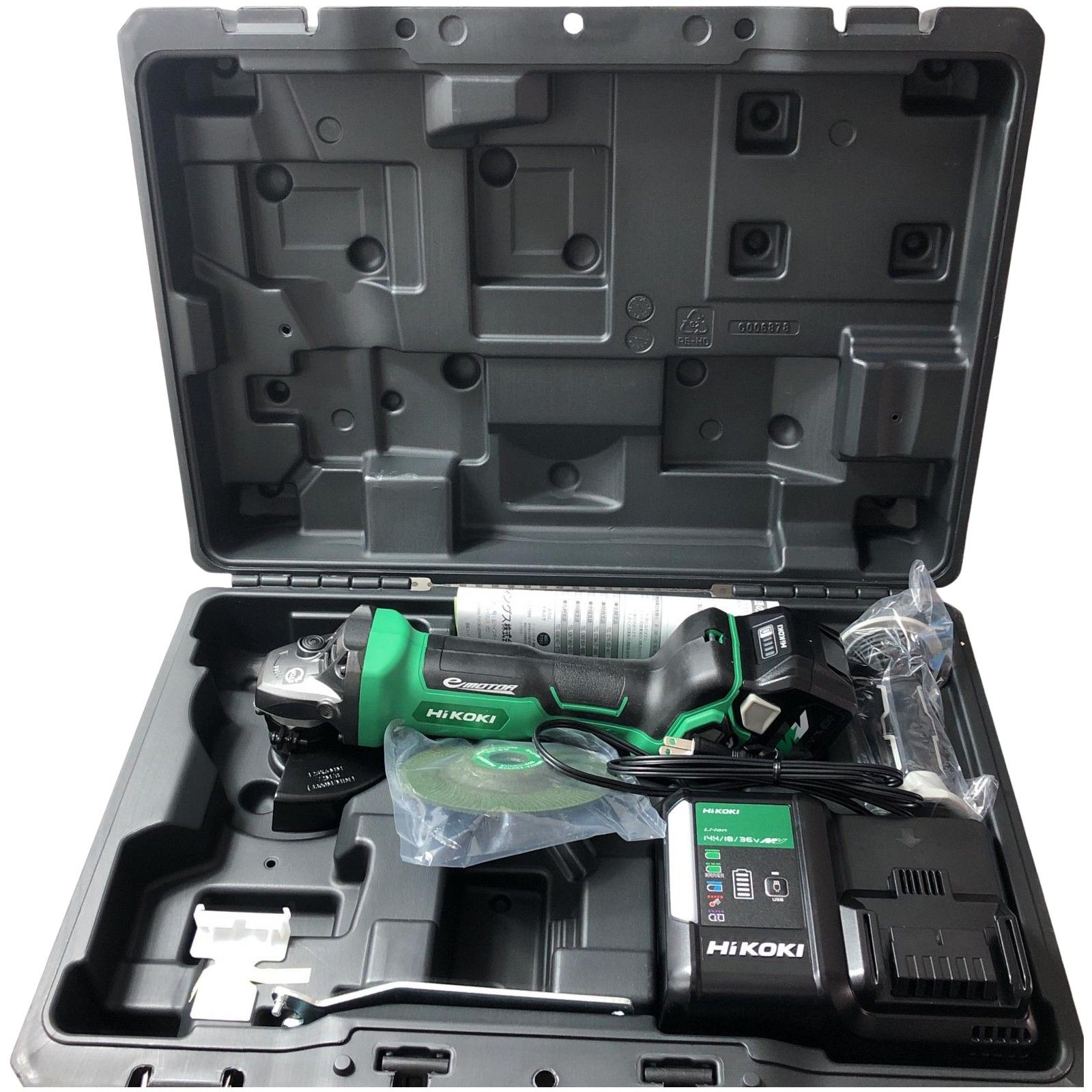 €€HiKOKI ハイコーキ 125mm コードレスディスクグラインダ G3613DB