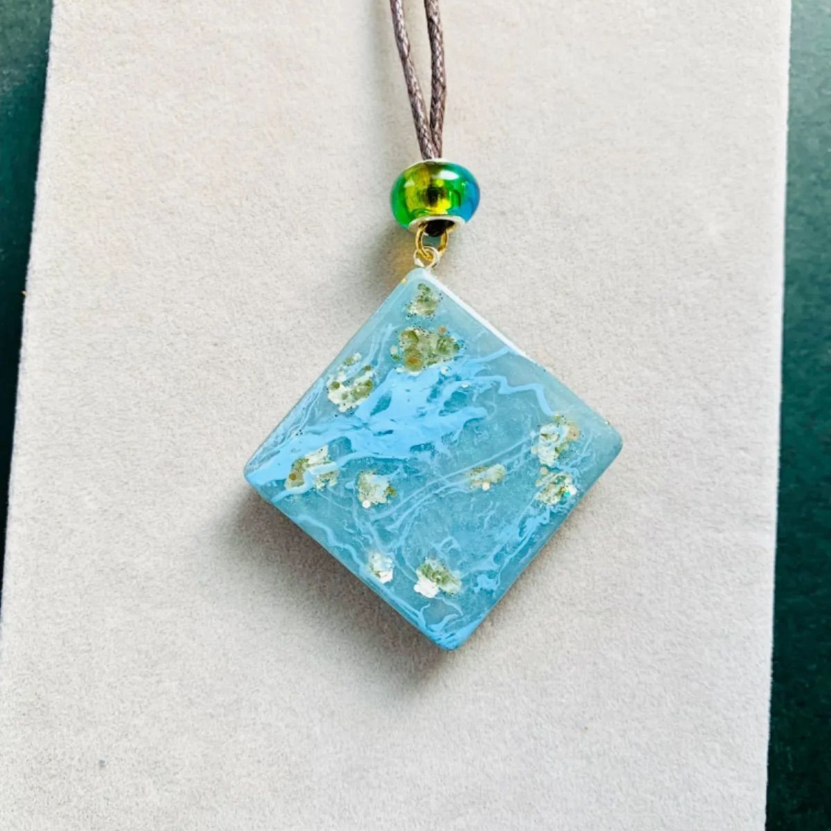 める様♡No.2ハンドメイド☆花水湖☆ドライフラワー☆フラワーレジン