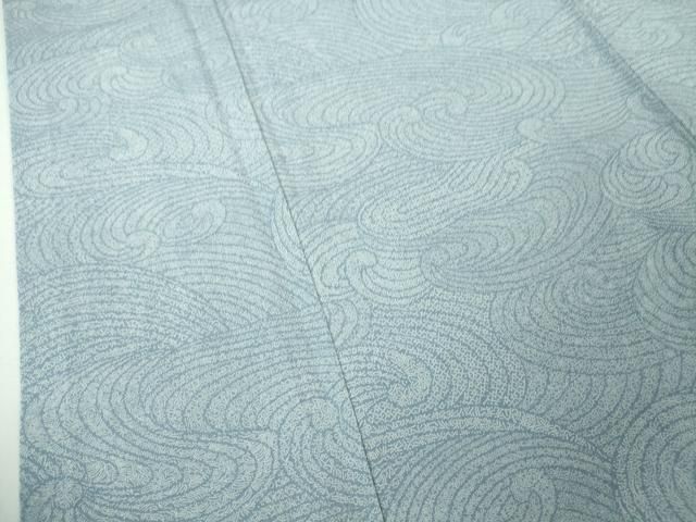 平和屋本店□極上 伝統工芸士 内田秀一 江戸小紋 立波文 高島屋扱い