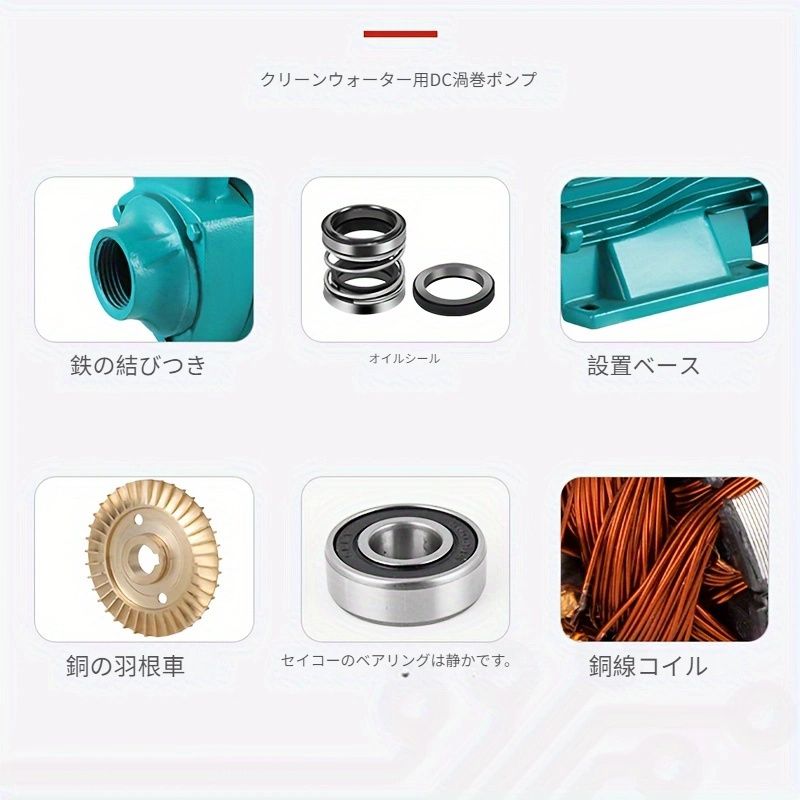 12V|24V DCケーブル付き