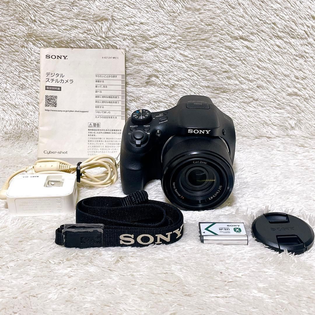 SONY Cyber shot ソニー サイバーショット DSC HX 300 デジタルスチルカメラ 黒