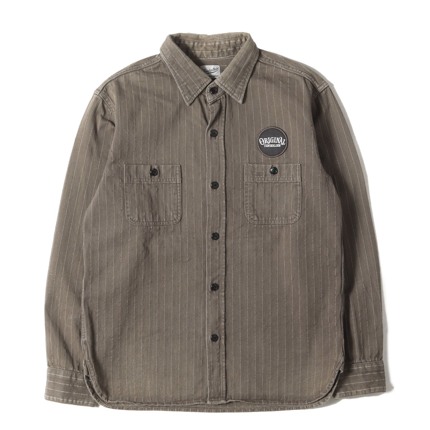 テンダーロイン tenderloin ワークシャツ 刺繍 ワッペン TENDERLOIN