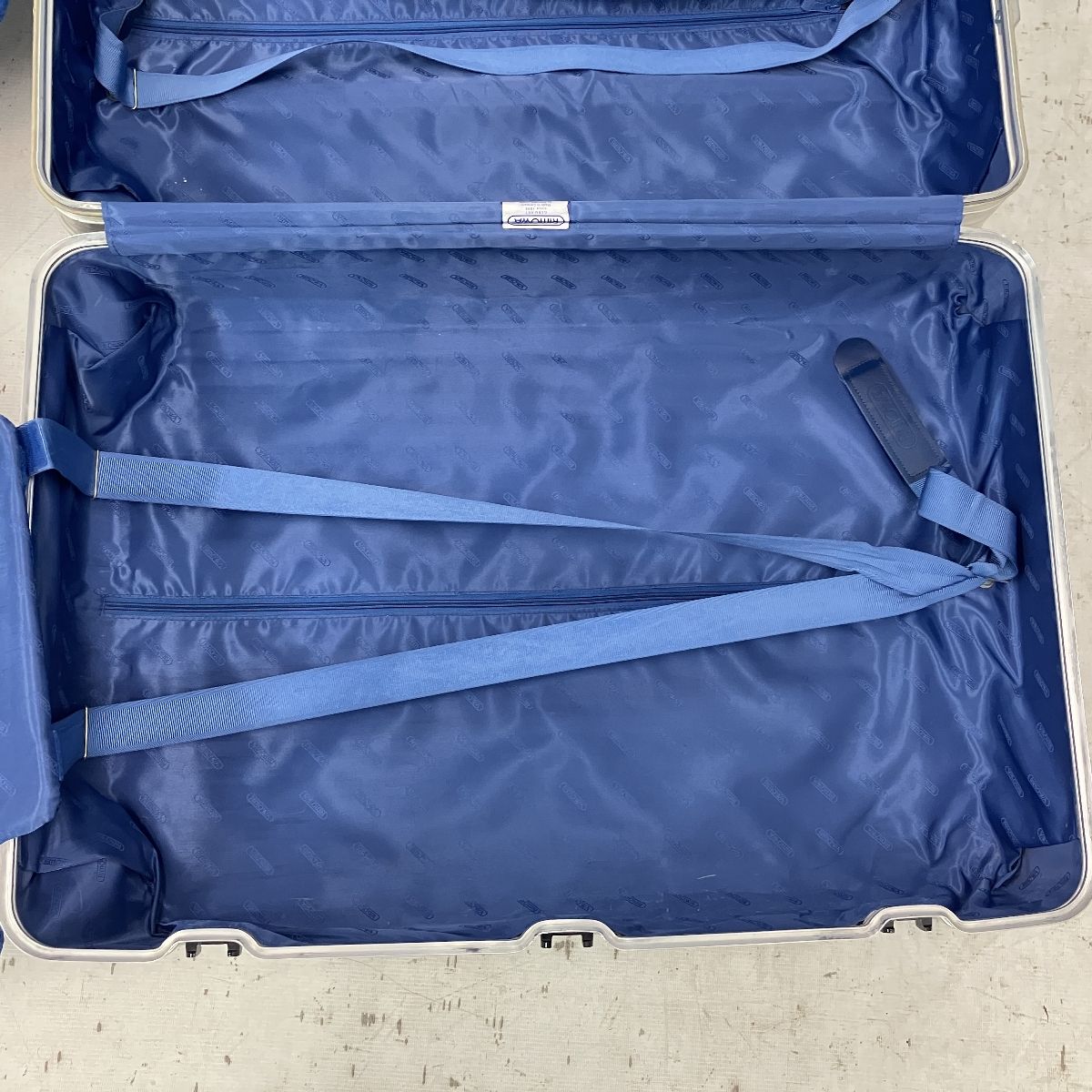 RIMOWA スーツケース 82L シルバーインテグラル トパーズ ジュラルミン 
