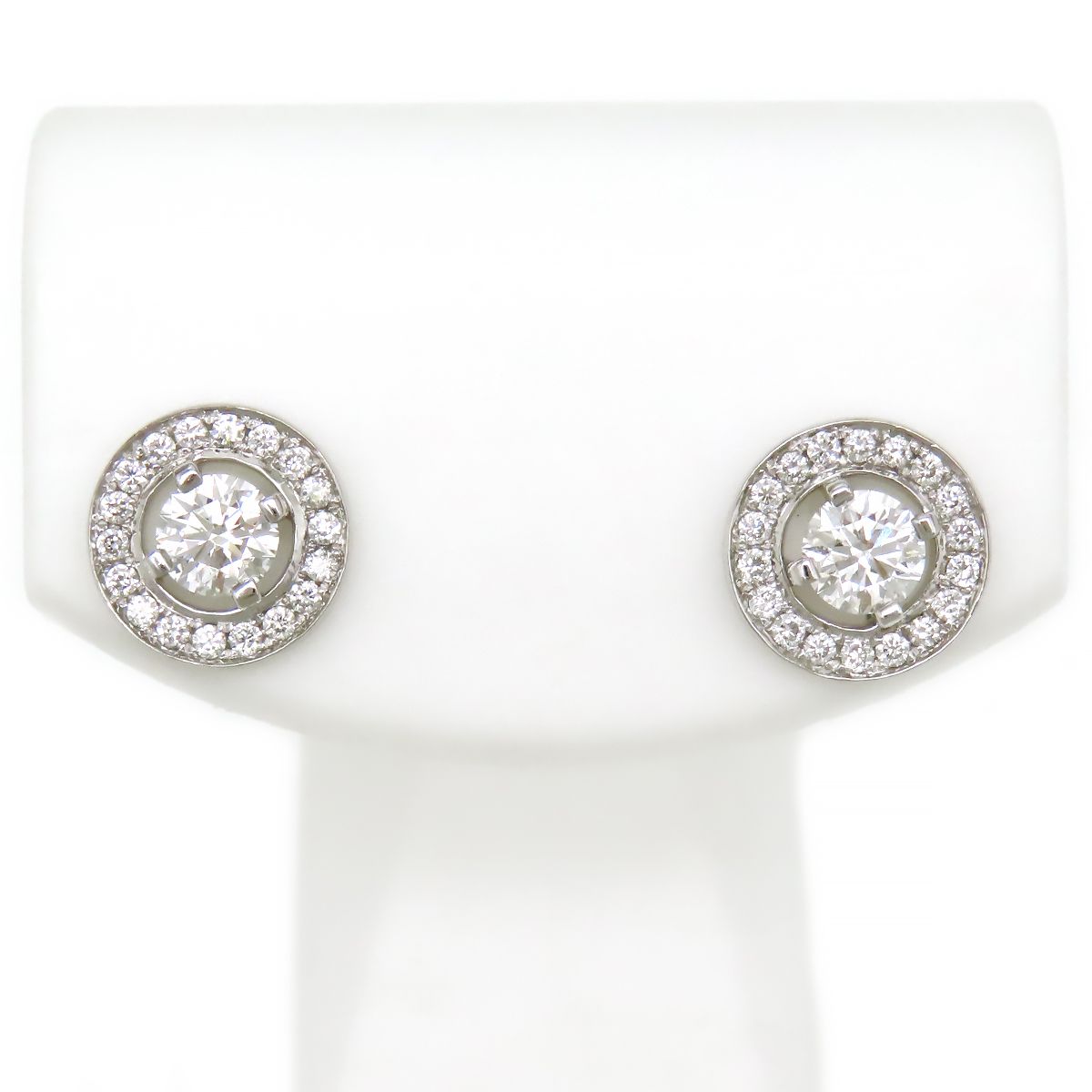 ブシュロン アバ ロンド ピアス 750 18K K18WG レディース Boucheron ジュエリー