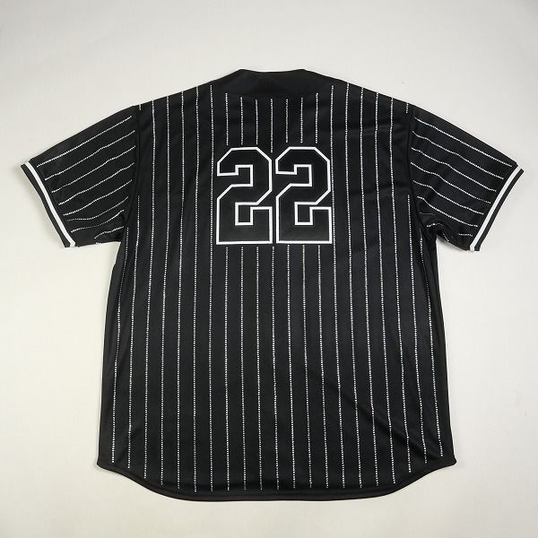 Size【L】 SUPREME シュプリーム 22SS Rhinestone Stripe Baseball ...