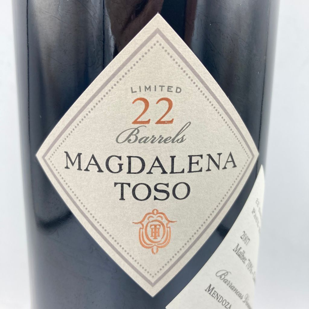 マグダレナ トソ 2018 赤ワイン Magdalena Toso 2014 赤ワイン