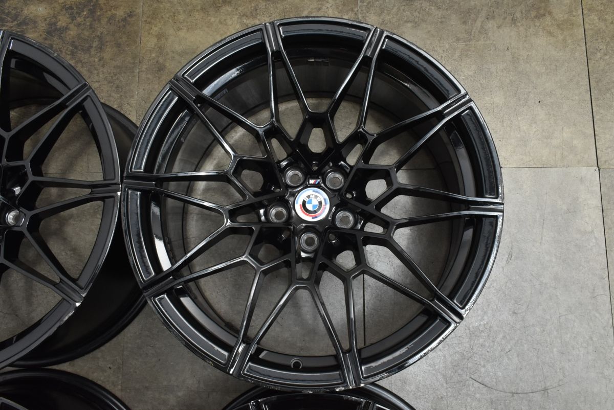 ボリューム感のある BMW G80 M3 純正 19インチ 9.5J 20 20in 10.5J 20 PCD112 4本セット G82 G83 M4 コンペティション 鍛造 8093836 8093837 高級