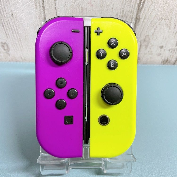 準美品人気カラー ネオンブルー　Switch 左右セット ジョイコン