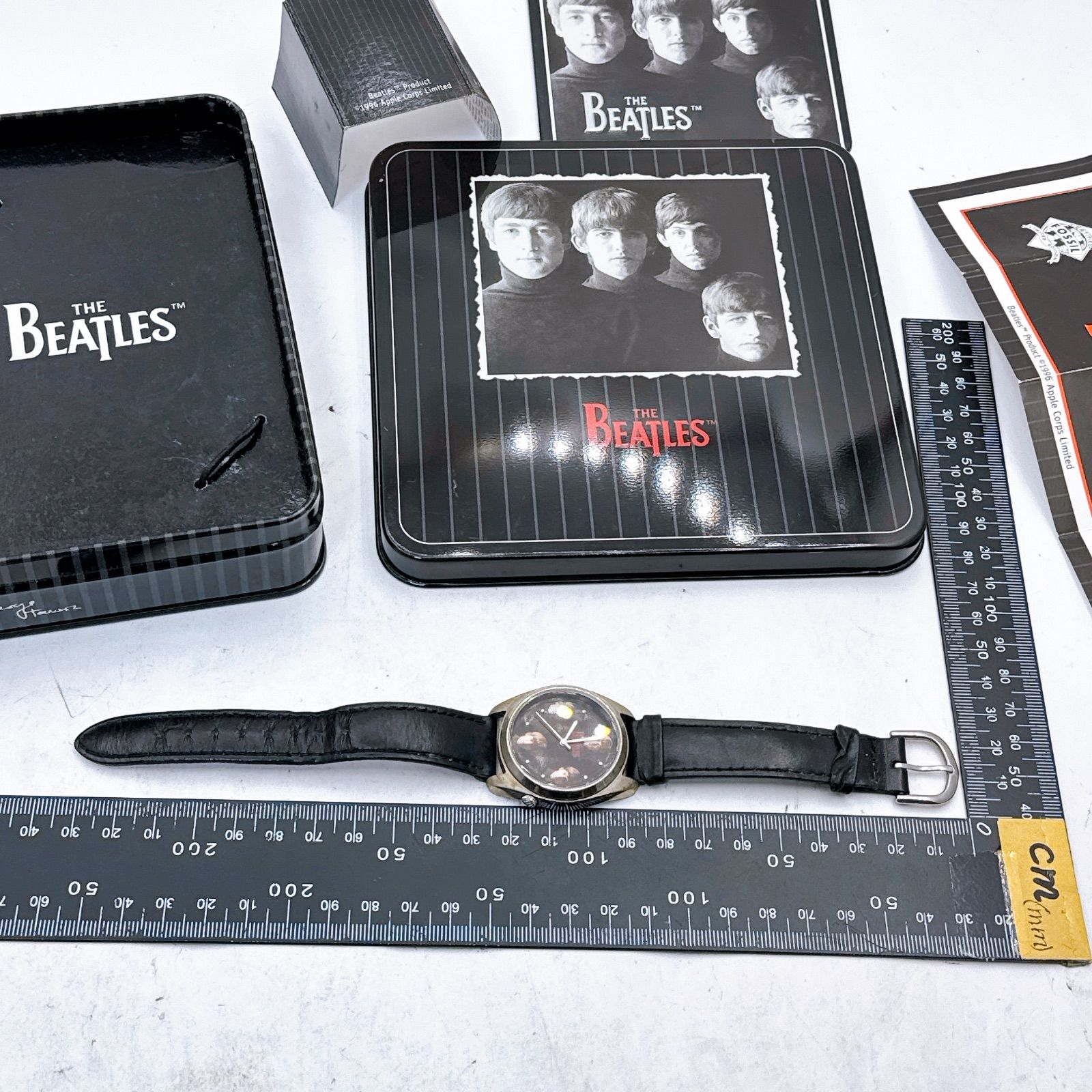 FOSSIL フォッシル THE BEATLES ビートルズ 限定腕時計 動作品 LI-1439