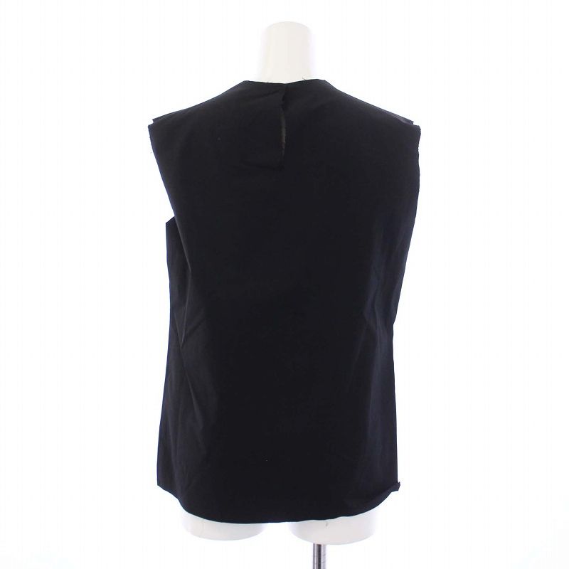  ウェルダン BLACK COTTON TOP ノースリーブ カットソー カットオフ S 黒 ブラック KH GY 21 半袖(Tシャツ) Tシャツ カットソー