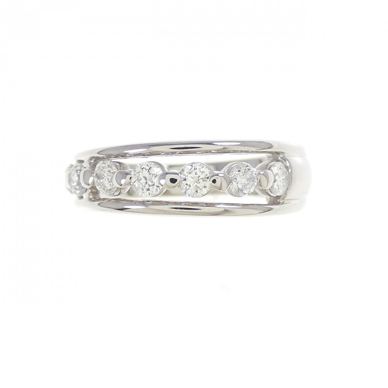 PT900 ダイヤモンド ピンキーリング 0.30CT - メルカリ