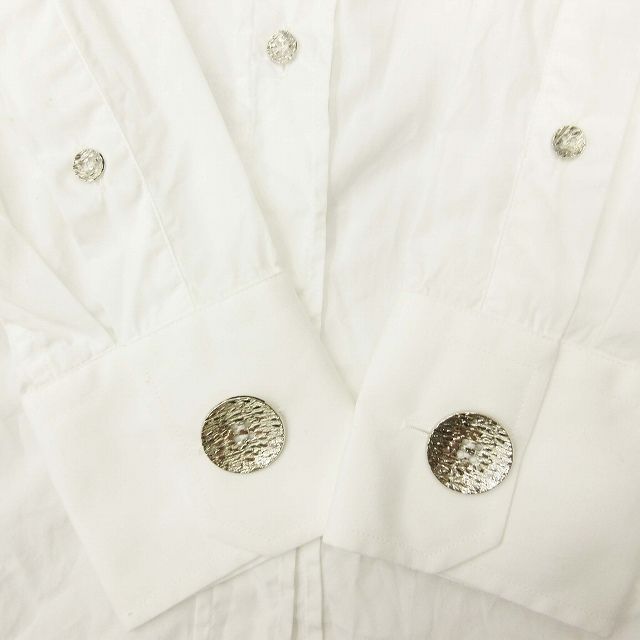 美品 ドルチェ&ガッバーナ ドルガバ DOLCE&GABBANA ボウタイ ブラウス