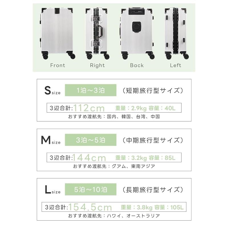 スーツケース キャリーケース