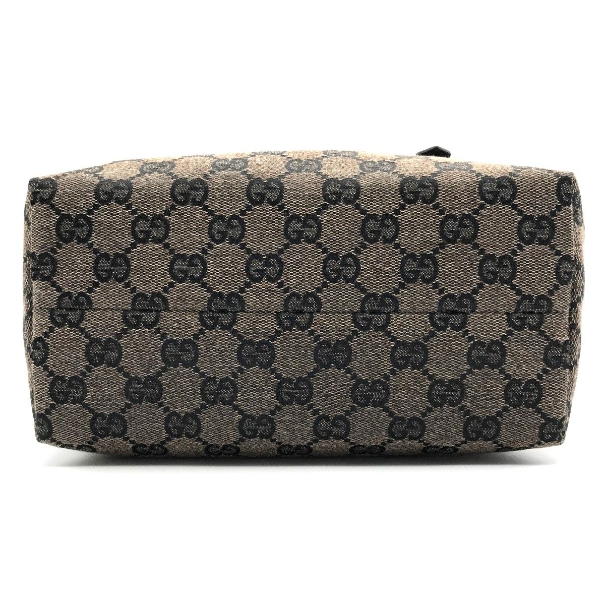 中美品 GUCCI グッチ GGキャンバス トートバッグ ミニバッグ 手提げ 