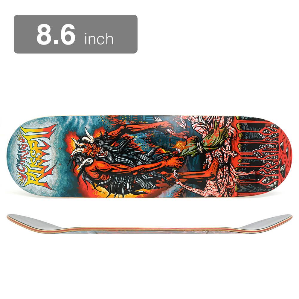 （セール）CREATURE DECK クリーチャー デッキ CHRIS RUSSELL BEASTIAL 8.6　スケートボード スケボー