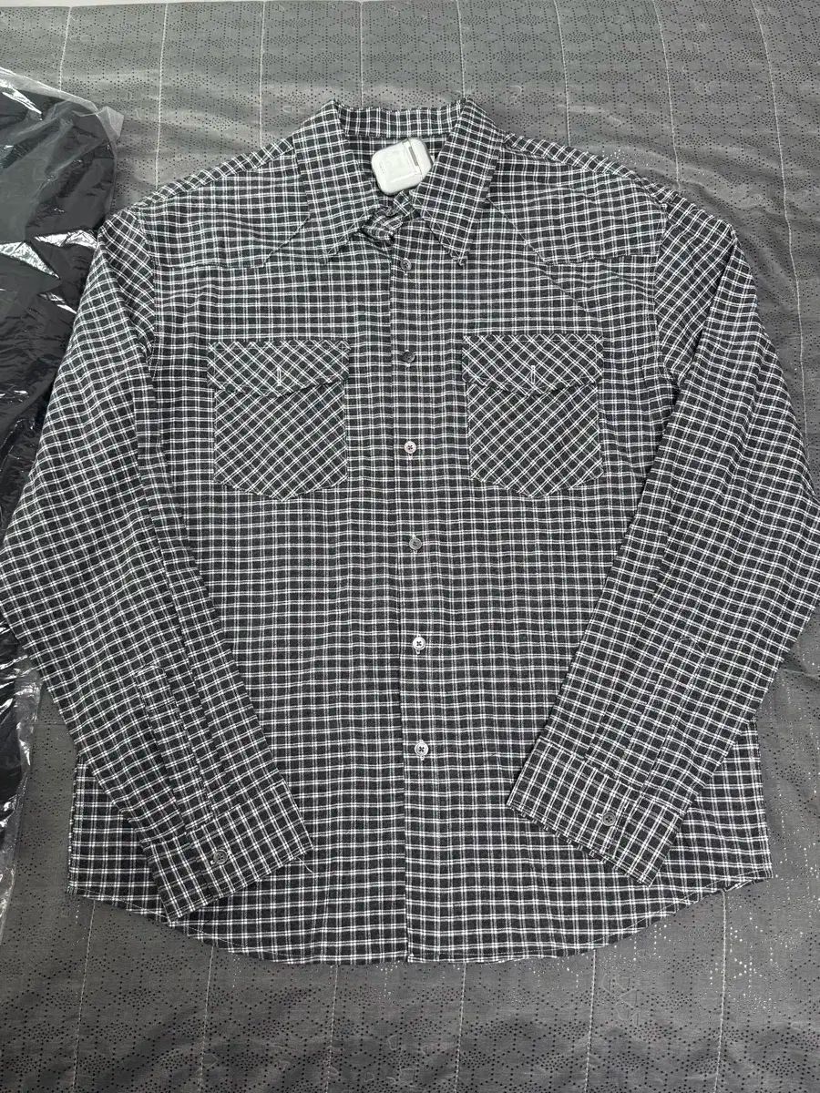 ウェスタン CHECK 長袖 シャツ THE B ドビ