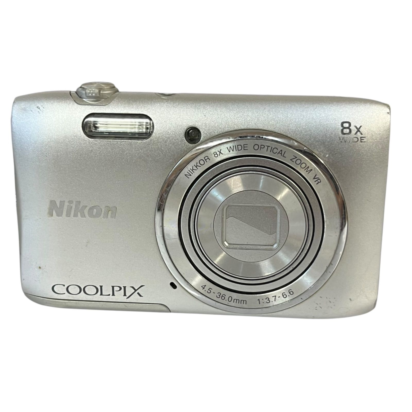 管32277】動作未確認☆NIKON ニコン COOLPIX S3600 コンパクト