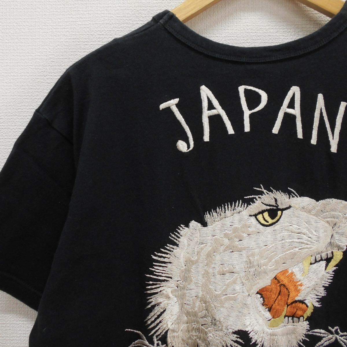 THE FLAT HEAD フラットヘッド 刺繍 スカ Tシャツ 半袖 40 10117853 