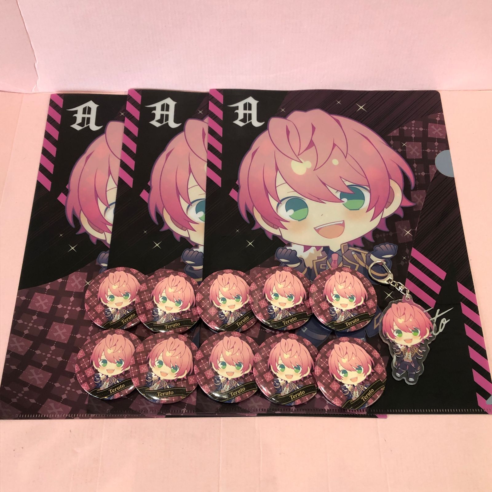 騎士A 騎士X てるとくん まとめ売り □騎士A 騎士X てるとくん 缶バッジ 他 グッズまとめ 中古品