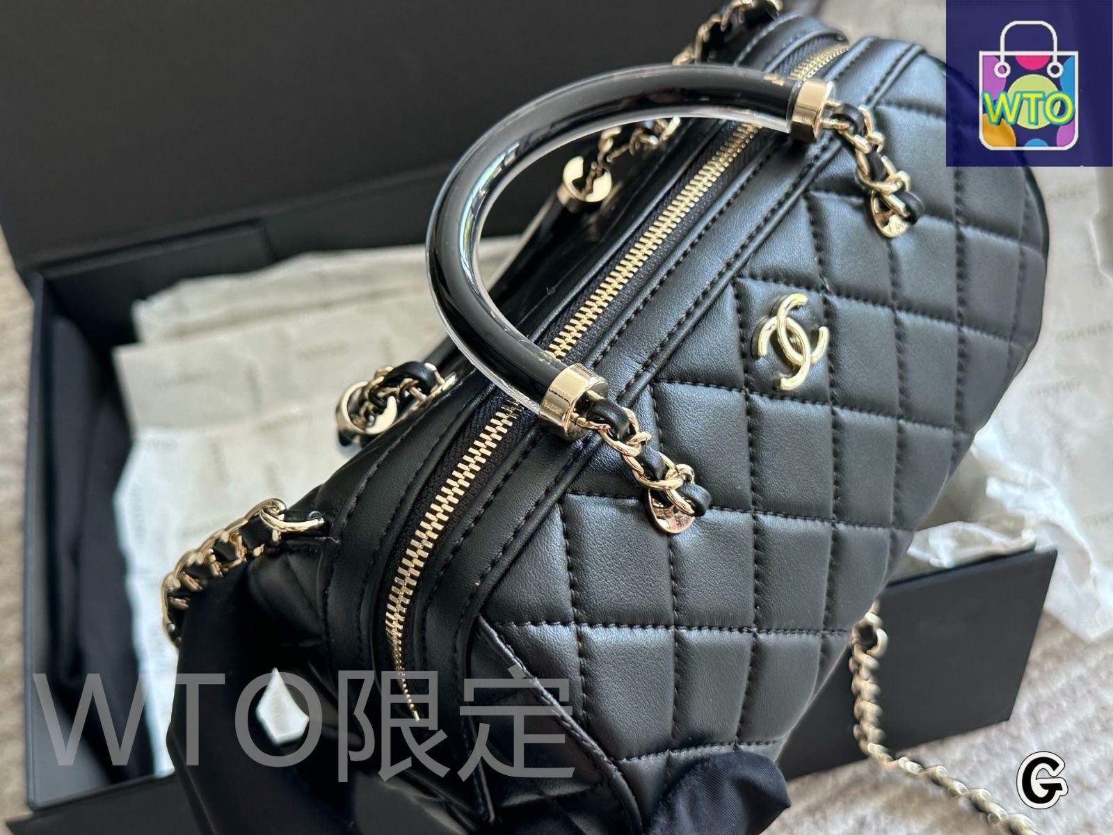 絶対欲しい！携帯もお財布も入るサイズ CHANEL ボウリングバック 楽天市場】【バッグ】CHANEL シャネル カンボンライン