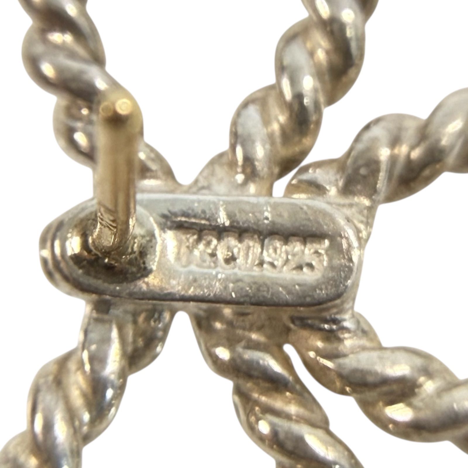 TIFFANY & Co. ティファニー ツイスト リボン ピアス Ag925