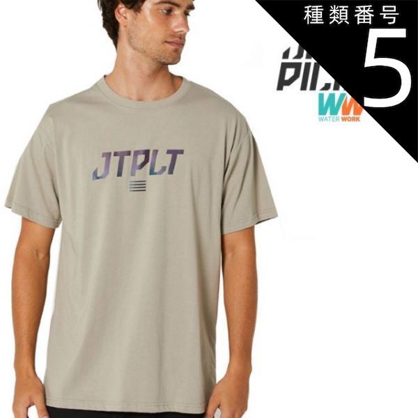 種類5：WARM GREY/2XL 【JETPILOT/ジェットパイロット】S22605 RX VAULT MENS TEE  Tシャツ メンズ  コットン 半袖 ティーシャツ