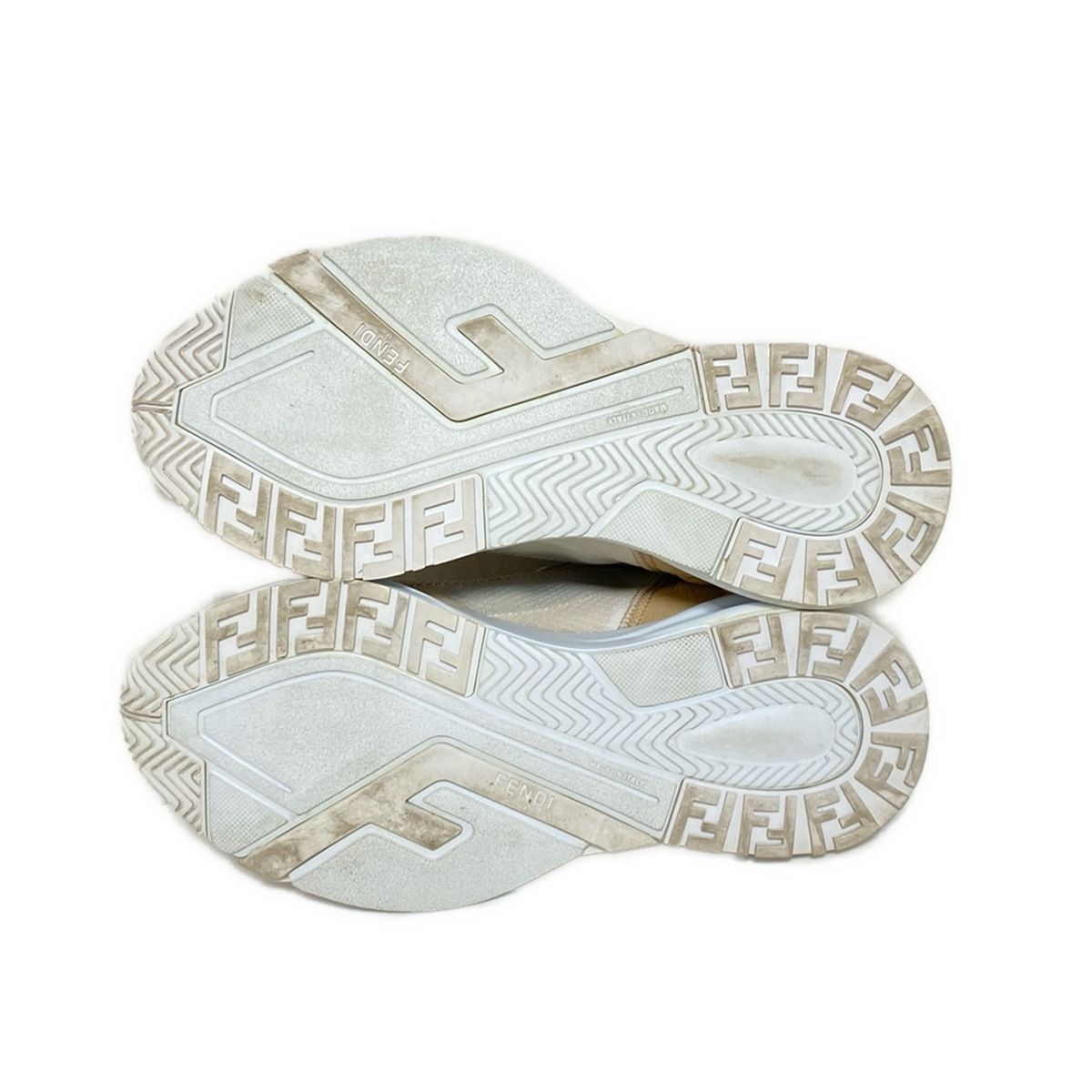 FENDI☆厚底スニーカー【フェンディ】スニーカー ユニセックス FENDI 人気 ロートップスニーカー 厚底 FF ロゴ Fendi Flow