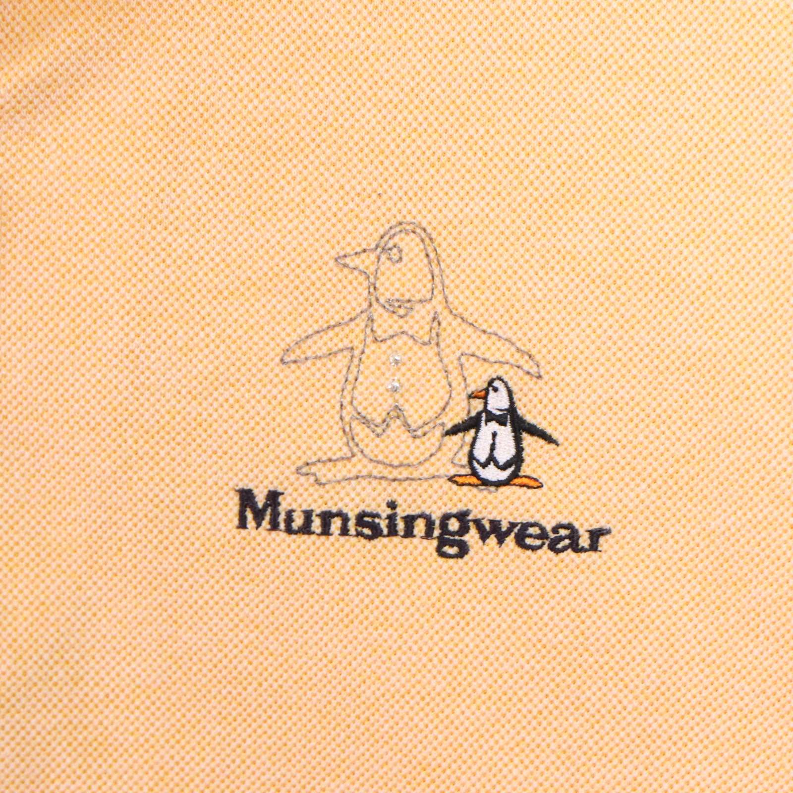 Munsing wear 刺繍 長袖 ハーフジップ シャツ ロンT - Mercari