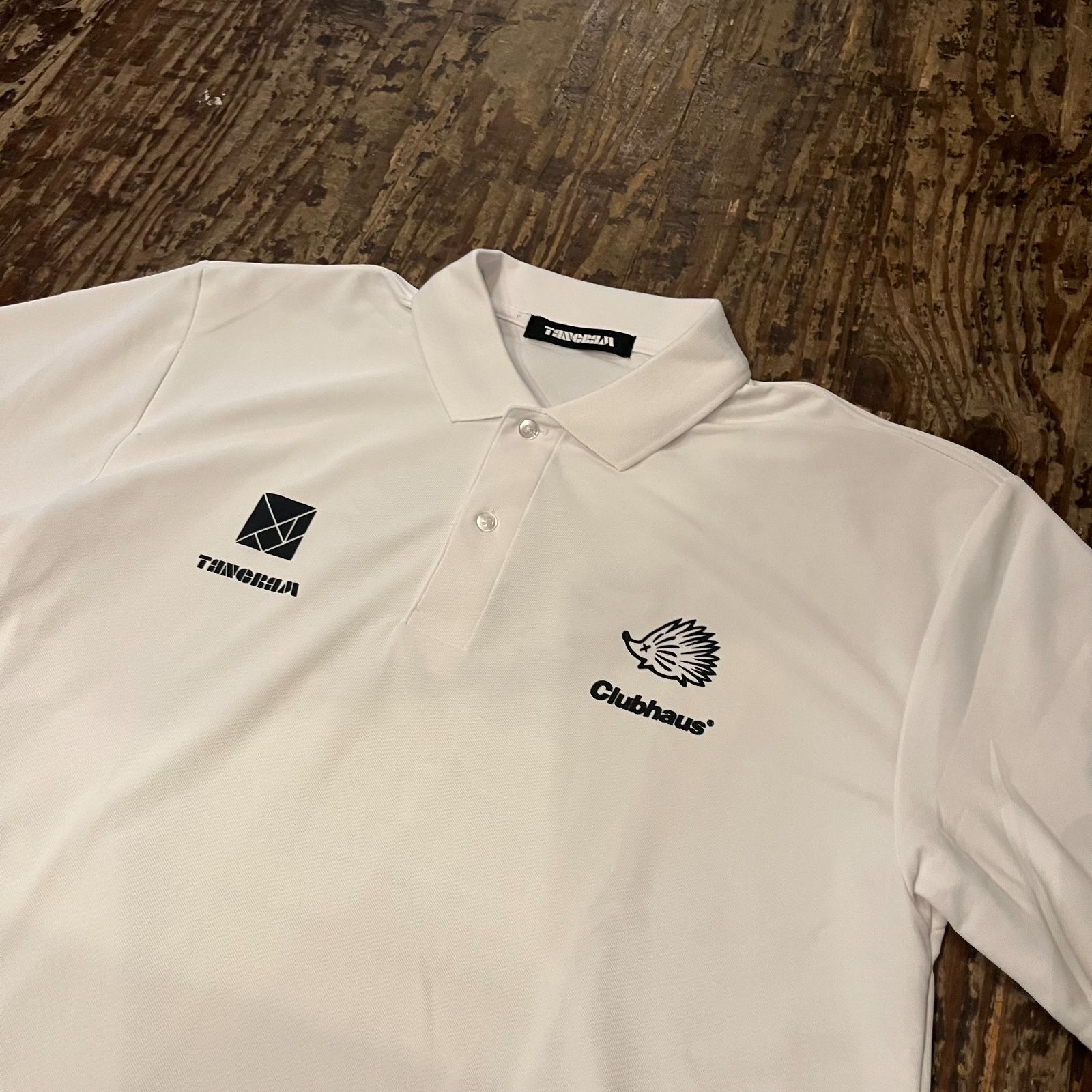 CLUBHAUS × TANGRAM クラブハウス×タングラム HEDGEHOG POLO SHIRTS 