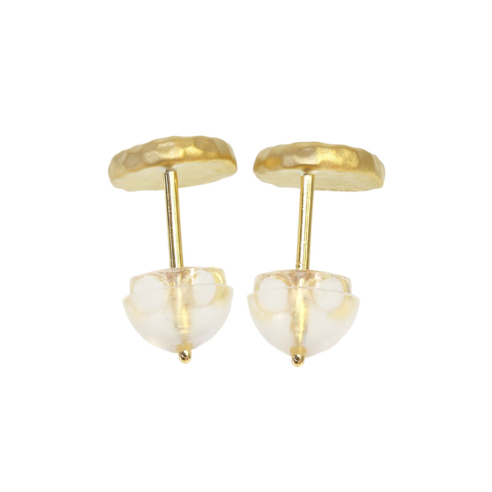 Tiam K18ゴールド×ダイヤ ピアス「Liko」 0.12ct 18金 デザイン 
