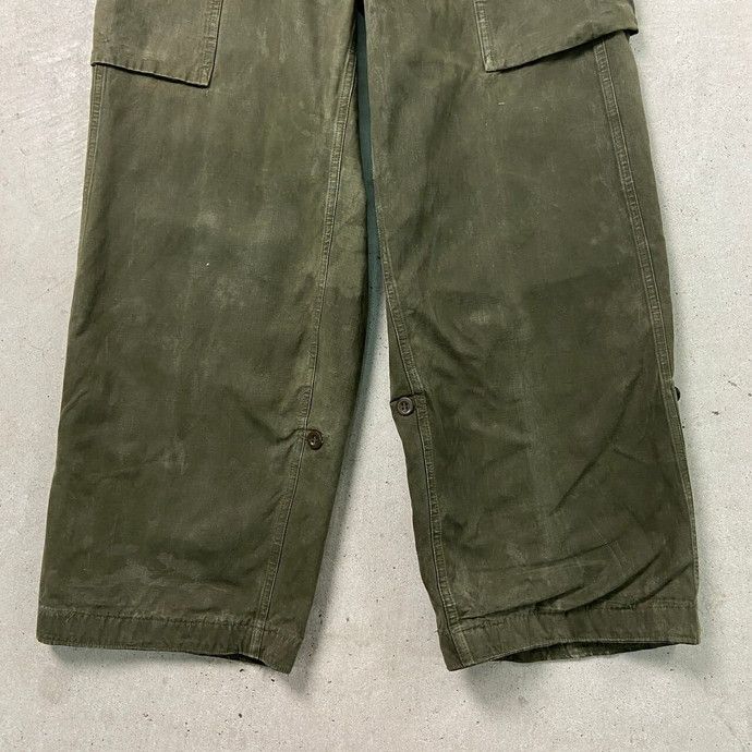 オランダ軍 ダブルフェイス カーゴパンツ ユーロミリタリーパンツ メンズW31相当 オランダ軍 ダブルフェイス カーゴパンツ ユーロミリタリー