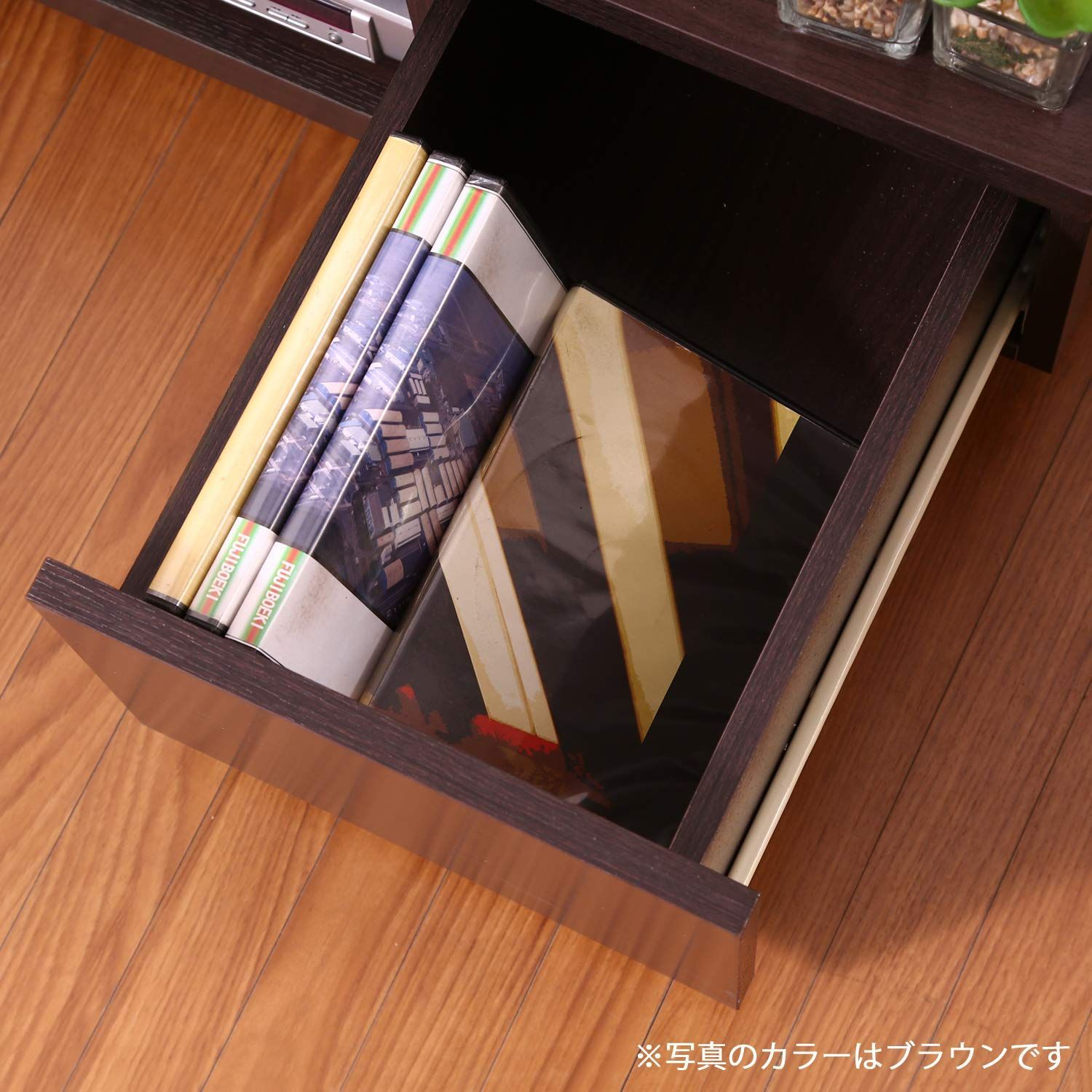 幅100×奥行38.5×高さ28cm ホワイトオーク