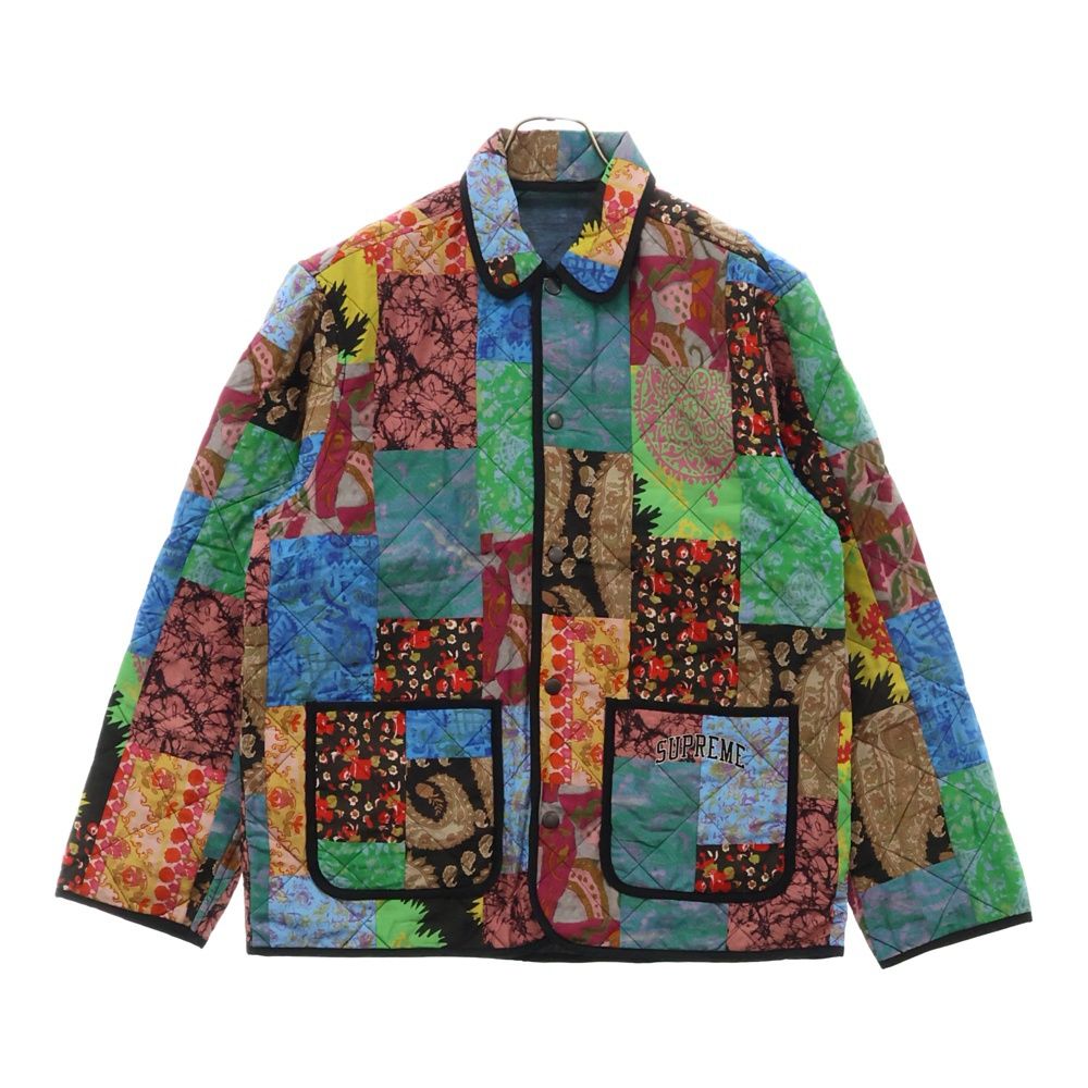 SUPREME シュプリーム 19SS Reversible Patchwork Quilted Jacket リバーシブルパッチワークキルテッドジャケット マルチ