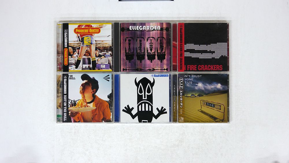 ELLEGARDEN（エルレガーデン）DVD 6枚セット CD、一部帯付き エルレガーデン/6枚セット - メルカリ