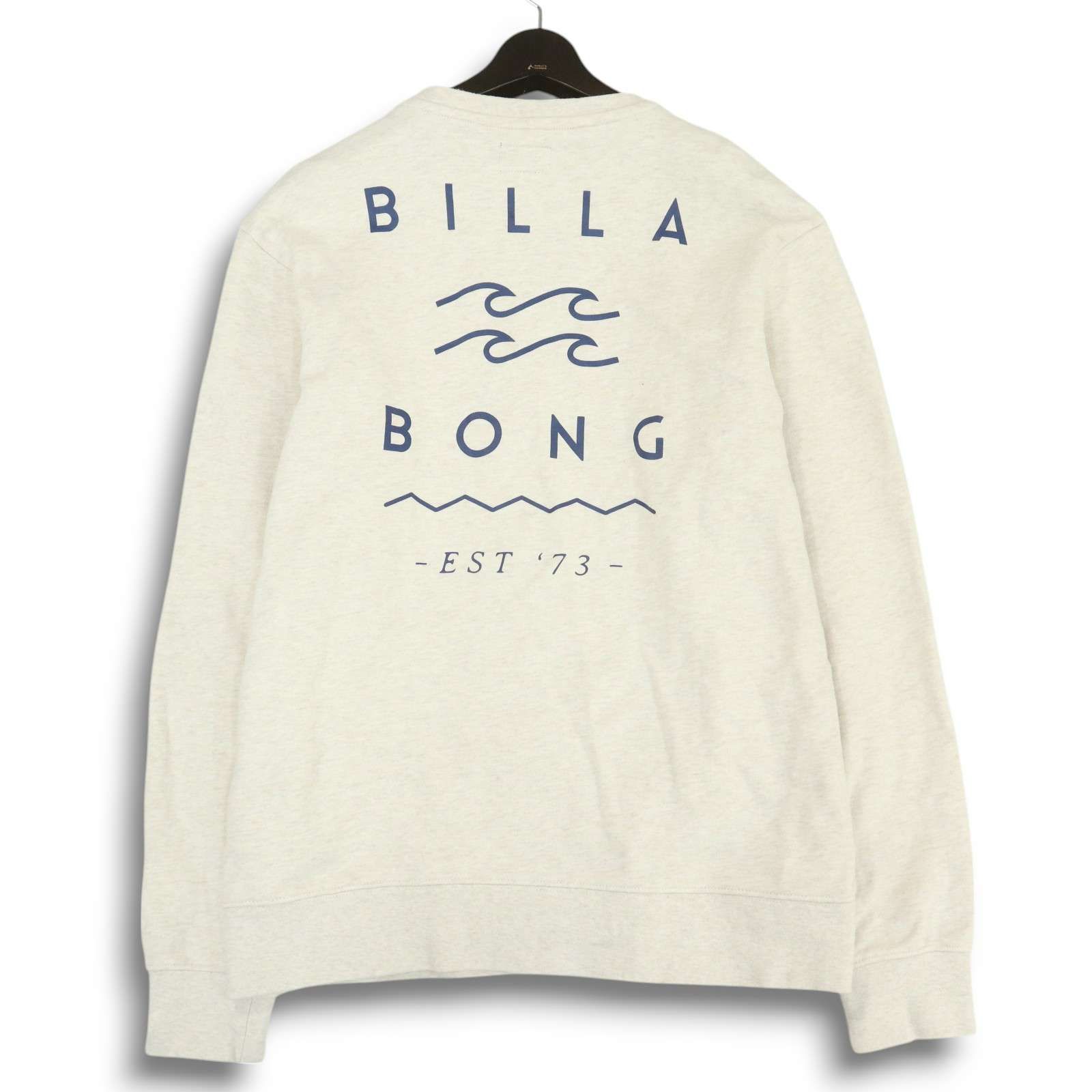 BILLABONG ビラボン 通年 ロゴ ビッグプリント☆ クルーネック 