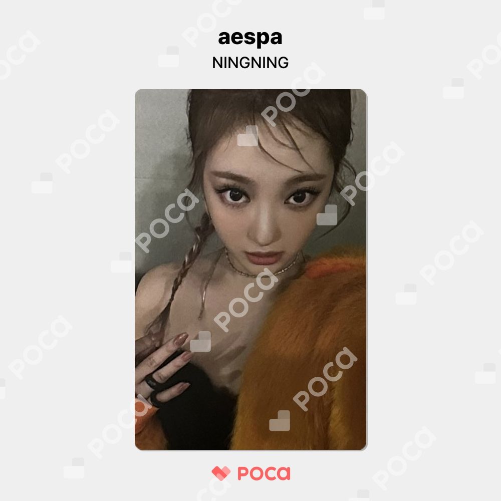aespa smtown ニンニン ジャケット特典 トレカ aespa - aespa my world sm&store 特典 ニンニン トレカの通販