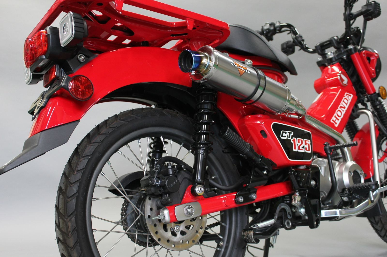 バリエンテ ホンダ ハンターカブ CT125 (2BJ-JA55) 2020年～2022年モデル対応 バイクマフラー Sparta スパルタ  チタンソリッド マフラー スポーツタイプ fkip.unmul.ac.id