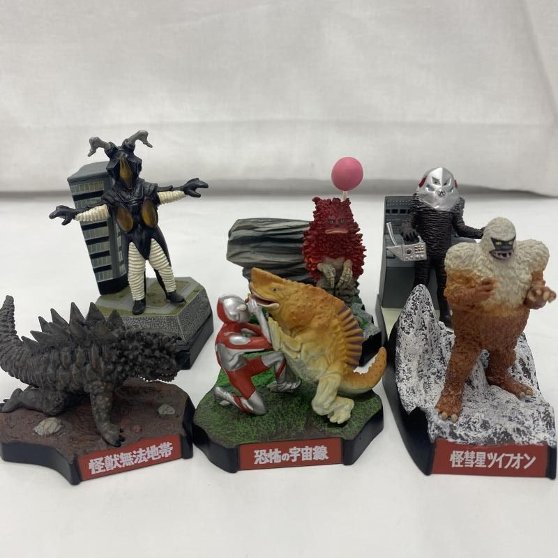 【中古】現状品)ｳﾙﾄﾗ怪獣名鑑 ﾌｧｲﾅﾙｺﾝﾌﾟﾘｰﾄｴﾃﾞｨｼｮﾝ 6種ｾｯﾄ(4ｹ欠品)[91][240091384946] 中古】現状品)ｳﾙﾄﾗ怪獣名鑑 ﾌｧｲﾅﾙｺﾝﾌﾟﾘｰﾄｴﾃﾞｨｼｮﾝ 6種ｾｯﾄ(4ｹ欠品