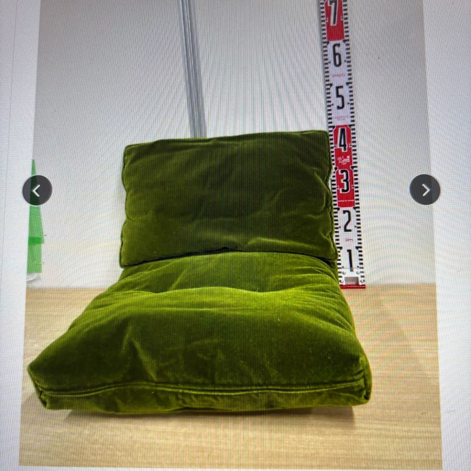 カリモク60 ロビークッション モケットグリーン 2個セット グリーン 緑