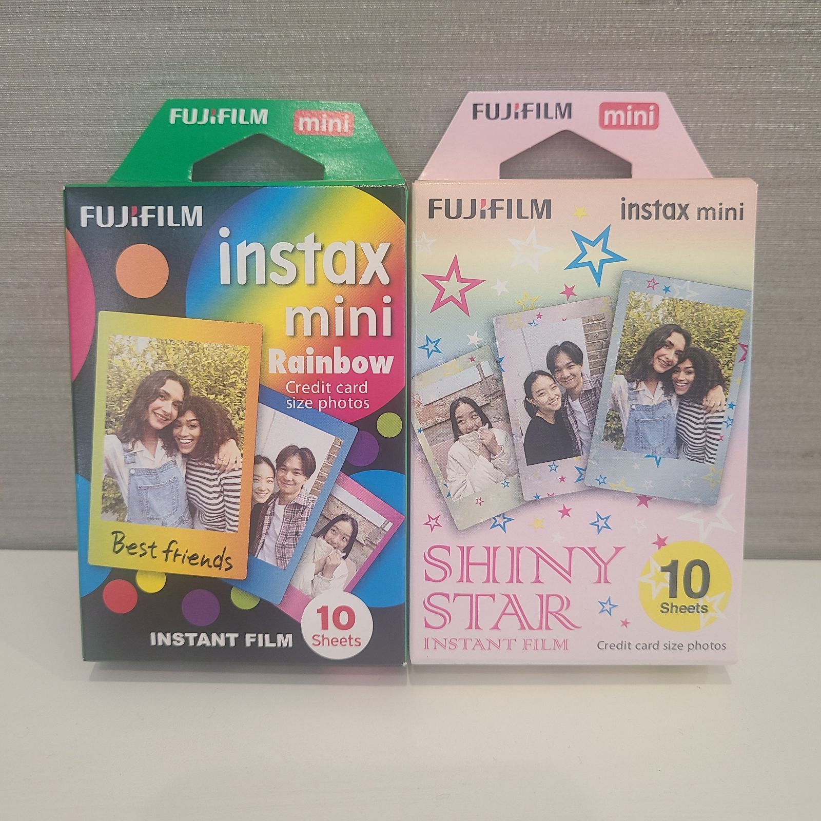 FUJIFILM instax mini SHINY STAR 年取る 10枚 