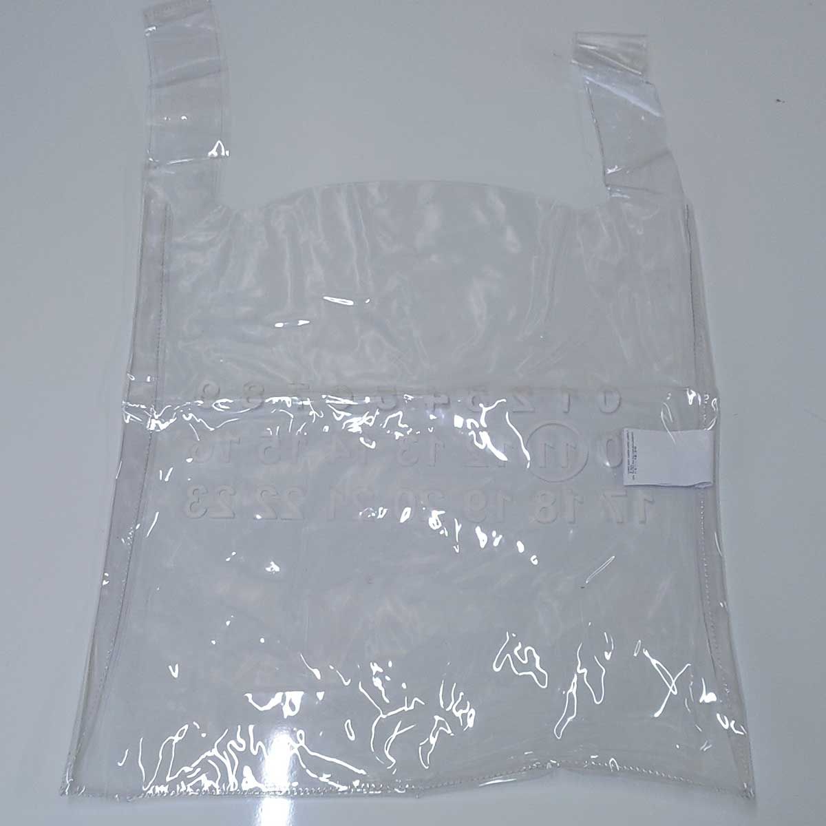 未使用】MAISON MARGIELA 11 PVC クリアバッグ トートバッグ