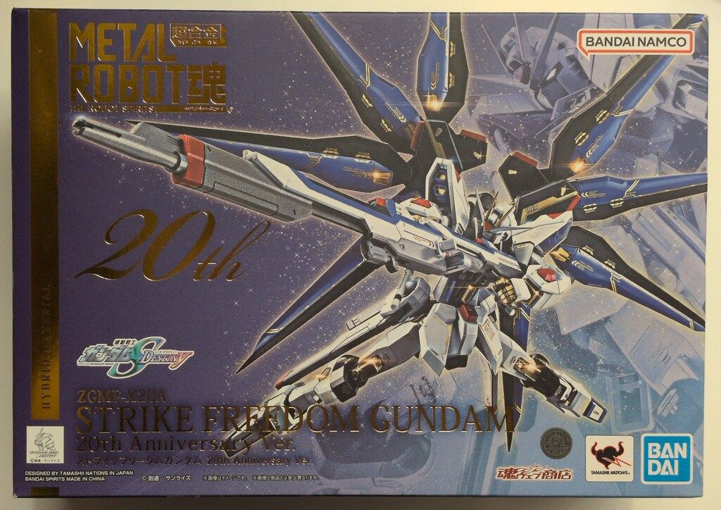 BANDAI SPIRITS L ROBOT魂 ＜SIDE MS＞ 機動戦士ガンダム SEED DESTINY ストライクフリーダムガンダム 20th Anniversary Ver.